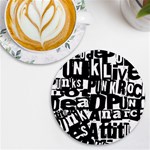 Punk Lives UV Print Round Tile Coaster