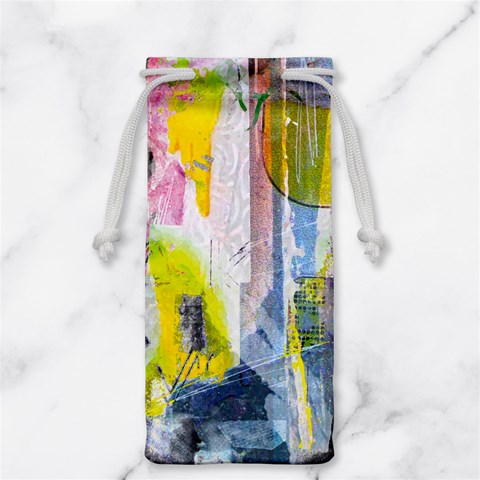 Graffiti Graphic Jewelry Bag from ArtsNow.com Front