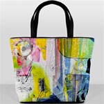 Graffiti Graphic Bucket Bag
