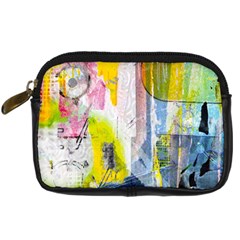 Graffiti Graphic Digital Camera Leather Case from ArtsNow.com Front