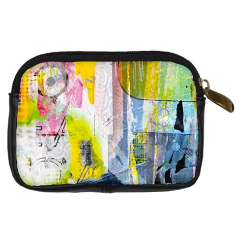 Graffiti Graphic Digital Camera Leather Case from ArtsNow.com Back