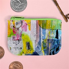 Graffiti Graphic Mini Coin Purse from ArtsNow.com Front