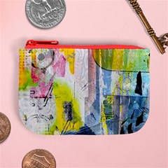 Graffiti Graphic Mini Coin Purse from ArtsNow.com Front