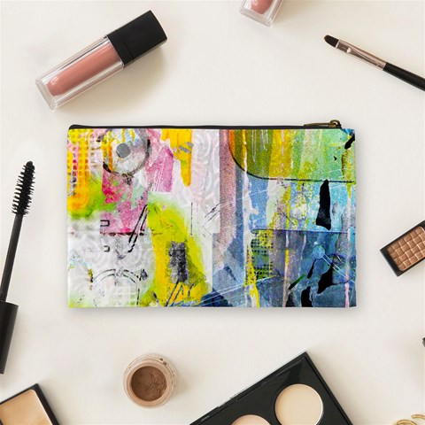 Graffiti Graphic Cosmetic Bag (Medium) from ArtsNow.com Back