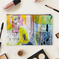 Graffiti Graphic Cosmetic Bag (Large) from ArtsNow.com Back