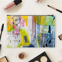 Graffiti Graphic Cosmetic Bag (Large) from ArtsNow.com Back