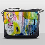 Graffiti Graphic Messenger Bag