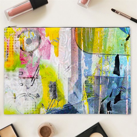 Graffiti Graphic Cosmetic Bag (XXL) from ArtsNow.com Front