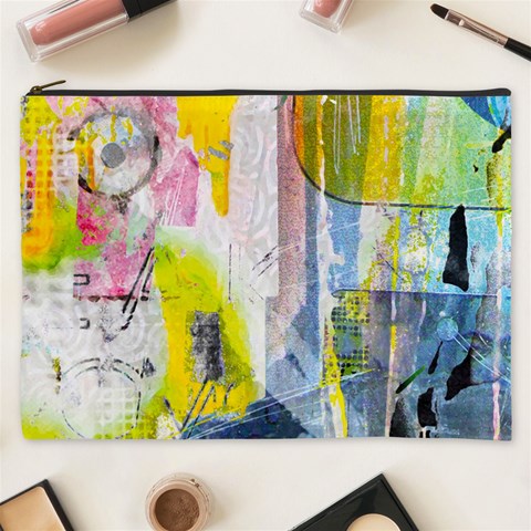 Graffiti Graphic Cosmetic Bag (XXXL) from ArtsNow.com Front