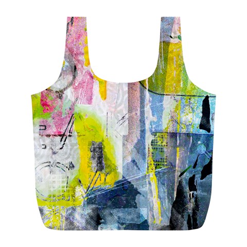 Graffiti Graphic Full Print Recycle Bag (L) from ArtsNow.com Front