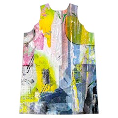 Graffiti Graphic Shoulder Cutout Velvet One Piece from ArtsNow.com Back