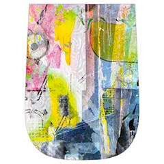 Graffiti Graphic Wristlet Pouch Bag (Small) from ArtsNow.com Left Side