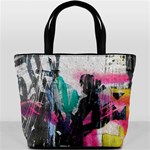 Graffiti Grunge Bucket Bag