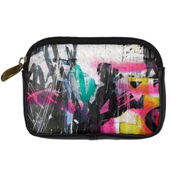 Graffiti Grunge Digital Camera Leather Case from ArtsNow.com Front