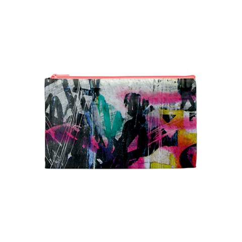 Graffiti Grunge Cosmetic Bag (Small) from ArtsNow.com Front
