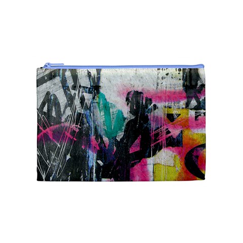 Graffiti Grunge Cosmetic Bag (Medium) from ArtsNow.com Front