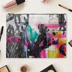 Graffiti Grunge Cosmetic Bag (XL) from ArtsNow.com Front