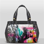 Graffiti Grunge Oversize Office Handbag