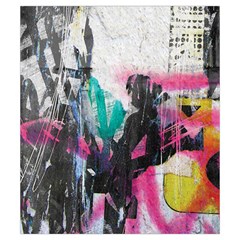 Graffiti Grunge Drawstring Pouch (Small) from ArtsNow.com Front