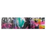 Graffiti Grunge Satin Scarf (Oblong)