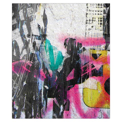 Graffiti Grunge Drawstring Pouch (XS) from ArtsNow.com Front