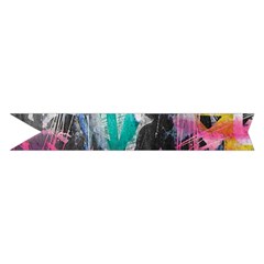 Graffiti Grunge Midi Wrap Pencil Skirt from ArtsNow.com Hem