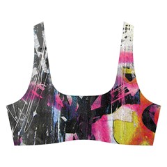 Graffiti Grunge Cross Back Hipster Bikini Set from ArtsNow.com Front