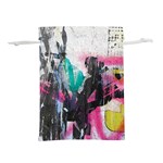 Graffiti Grunge Lightweight Drawstring Pouch (L)