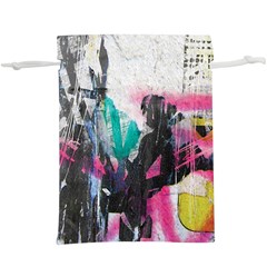 Graffiti Grunge  Lightweight Drawstring Pouch (XL) from ArtsNow.com Back