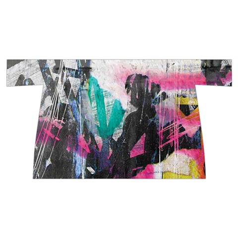 Graffiti Grunge Wristlet Pouch Bag (Small) from ArtsNow.com Front