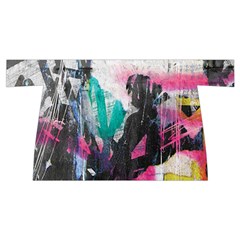 Graffiti Grunge Wristlet Pouch Bag (Small) from ArtsNow.com Back