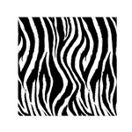 Zebra Small Satin Scarf (Square)
