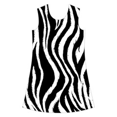 Zebra Kids  Short Sleeve Velvet Dress from ArtsNow.com Front