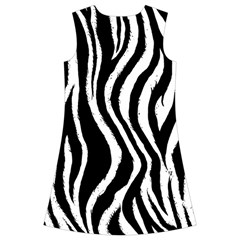 Zebra Kids  Short Sleeve Velvet Dress from ArtsNow.com Back