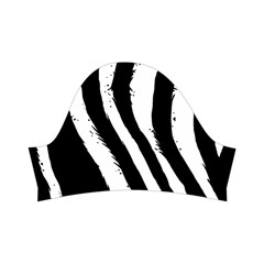 Zebra Kids  Short Sleeve Velvet Dress from ArtsNow.com Left Sleeve