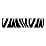 Zebra Velvet Scrunchie