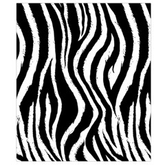 Zebra Belt Pouch Bag (Large) from ArtsNow.com Back Strap