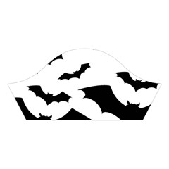 Deathrock Bats Cotton Crop Top from ArtsNow.com Right Sleeve