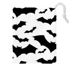 Deathrock Bats Drawstring Pouch (4XL) from ArtsNow.com Front