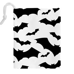 Deathrock Bats Drawstring Pouch (4XL) from ArtsNow.com Back