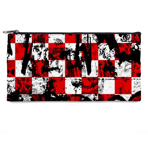 Emo Checker Graffiti Pencil Case from ArtsNow.com Front