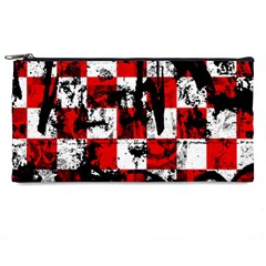 Emo Checker Graffiti Pencil Case from ArtsNow.com Front