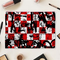 Emo Checker Graffiti Cosmetic Bag (XL) from ArtsNow.com Front