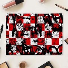 Emo Checker Graffiti Cosmetic Bag (XL) from ArtsNow.com Front