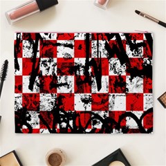 Emo Checker Graffiti Cosmetic Bag (XL) from ArtsNow.com Back