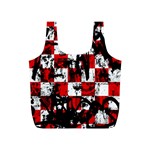 Emo Checker Graffiti Full Print Recycle Bag (S)
