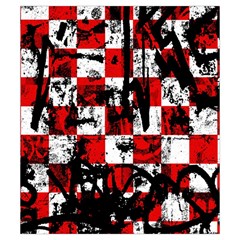 Emo Checker Graffiti Drawstring Pouch (Small) from ArtsNow.com Back