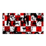 Emo Checker Graffiti Satin Wrap