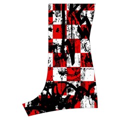 Emo Checker Graffiti Boyleg Halter Swimsuit  from ArtsNow.com Back Left