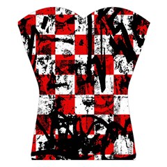 Emo Checker Graffiti Halter Swimsuit from ArtsNow.com Front